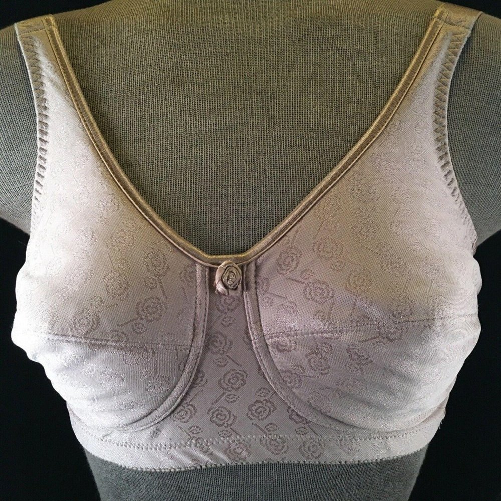 NEW!  ABC MASTECTOMY BRA #103 Sz 36D Nude NWOT